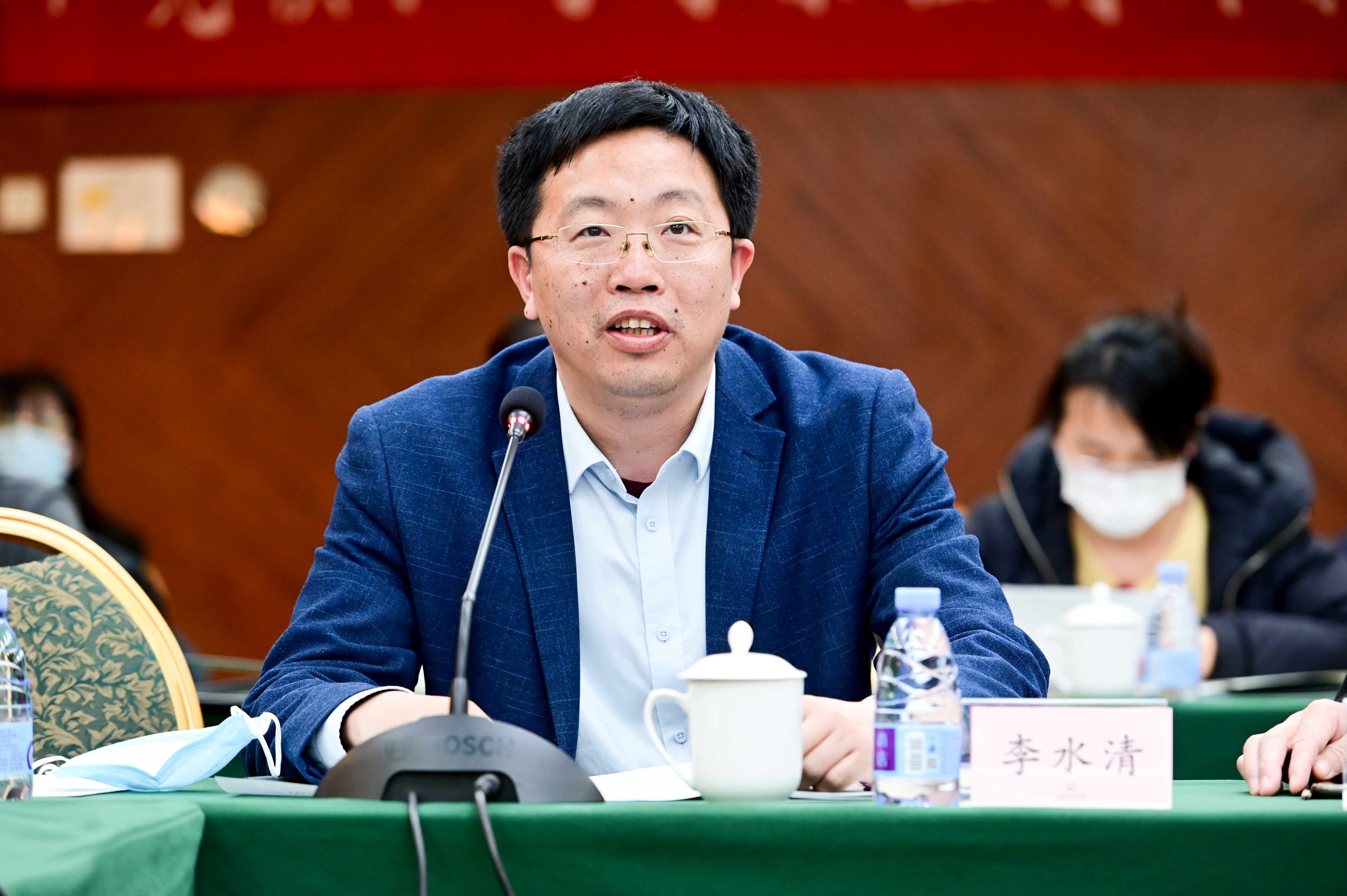 20220407-环境模拟与污染控制国家重点联合实验室学术委员会2021年度工作会议召开-拍摄者未知-李水清致辞.jpg