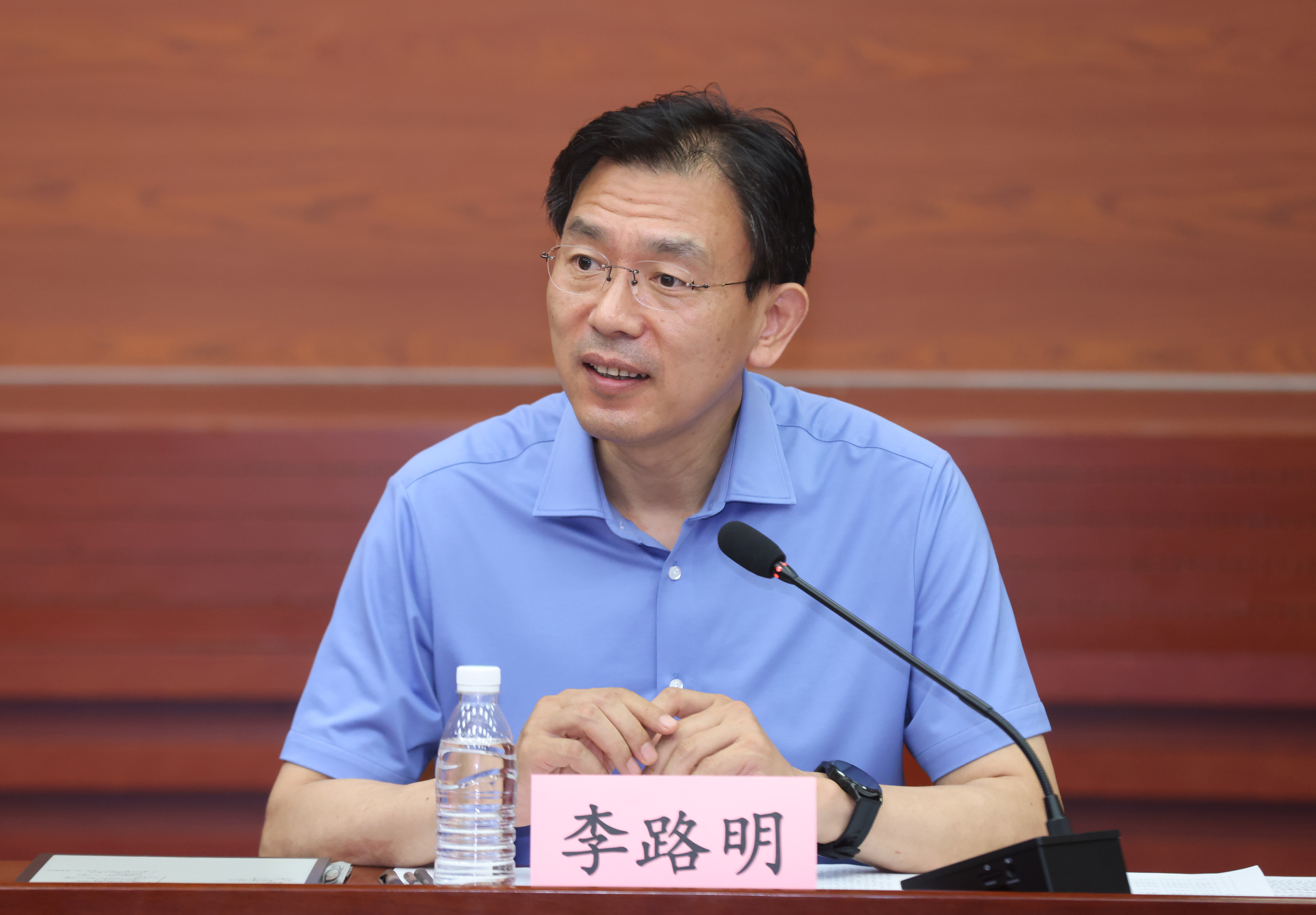 20240628-金沙集团3354cc-2020级联合培养飞行学员毕业座谈会暨2021级联合培养飞行学员转阶段动员会-孙波-李路明讲话2.JPG