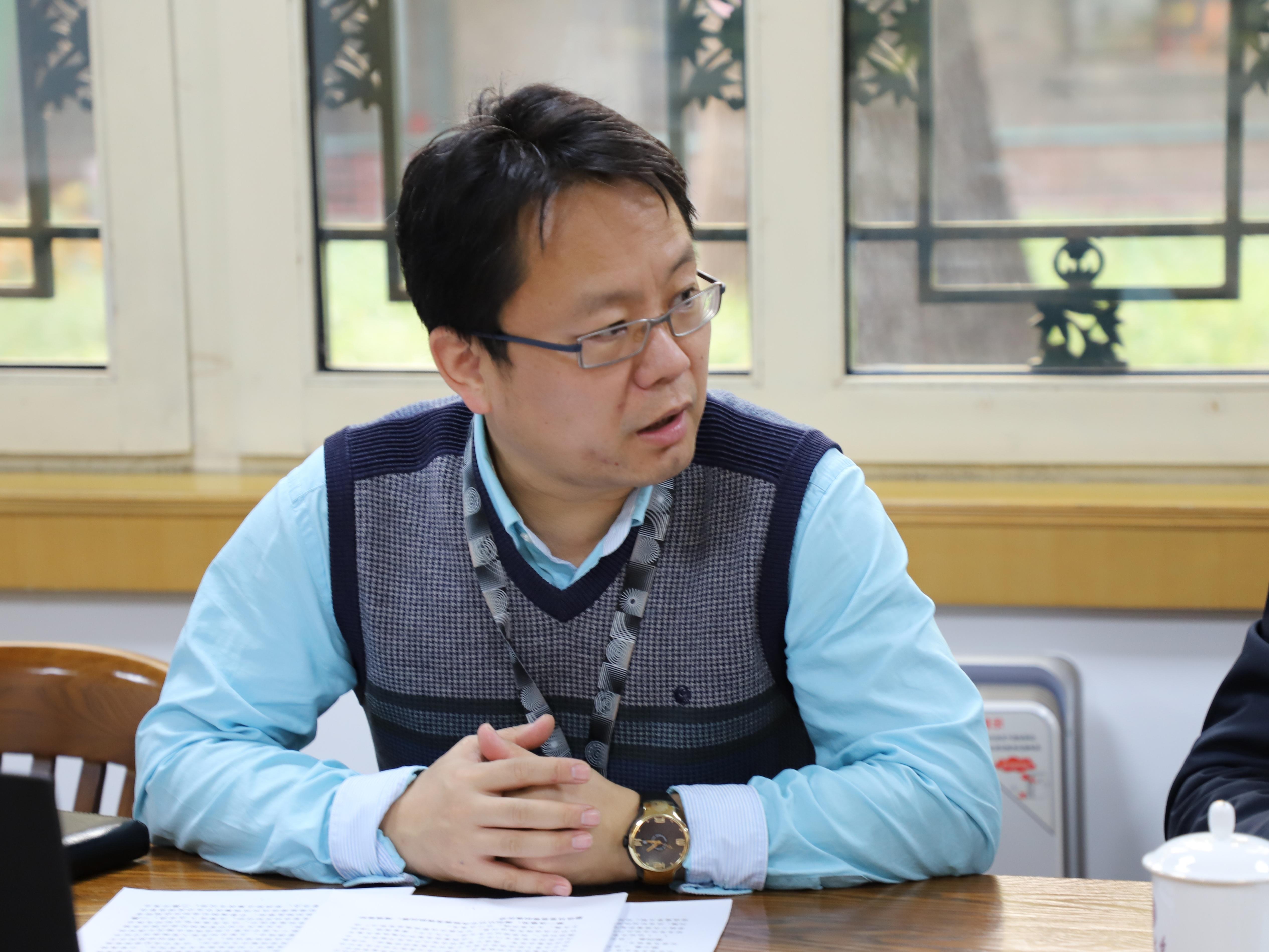 李志华汇报《金沙集团3354cc二级纪委工作职责规定》.jpg