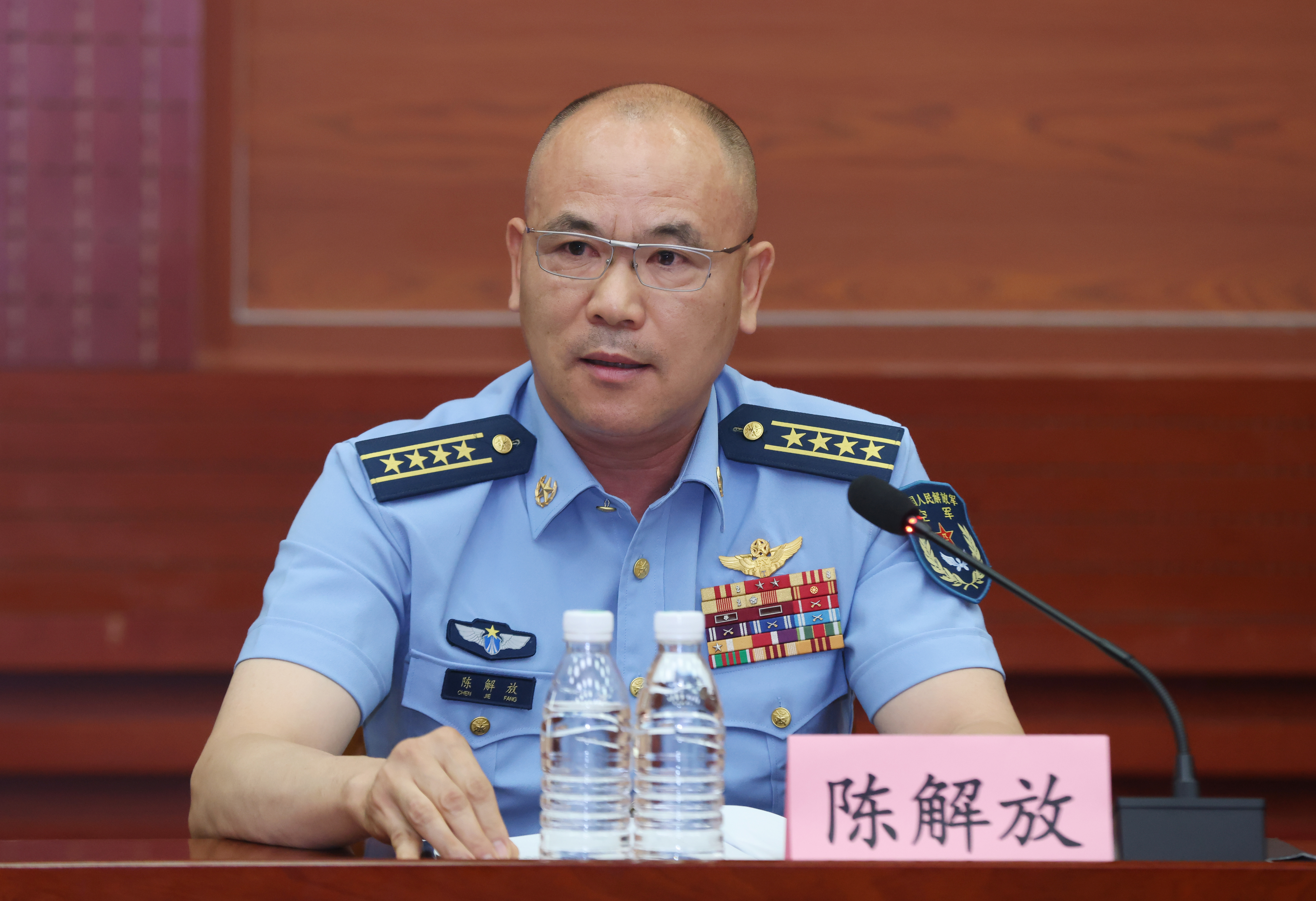 20240628-金沙集团3354cc-2020级联合培养飞行学员毕业座谈会暨2021级联合培养飞行学员转阶段动员会-孙波-陈解放讲话.JPG